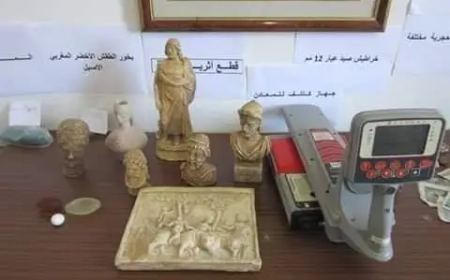 تفكيك شبكة للتنقيب عن الآثار وحجز جهاز للكشف عن المعادن بخنشلة 