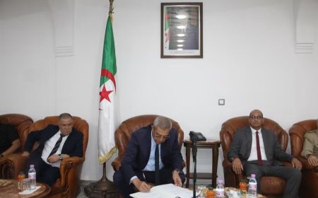 تنصيب مسؤولين جدد بولاية بوسعادة