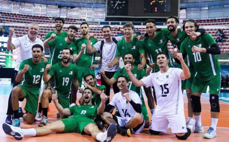 الكرة الطائرة : الجزائر تتأهل إلي بطولة العالم 2027