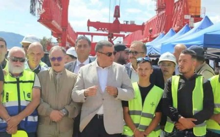 الخط السككي المنجمي الشرقي:  دفع قوي للأشغال بين سوق أهراس وقالمة لتسريع وتيرة الإنجاز الاستراتيجي  