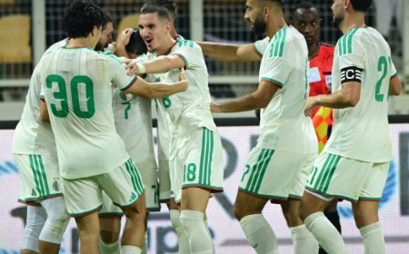 تصفيات كأس إفريقيا للأمم 2027  : فوز الجزائر على زامبيا 3-1