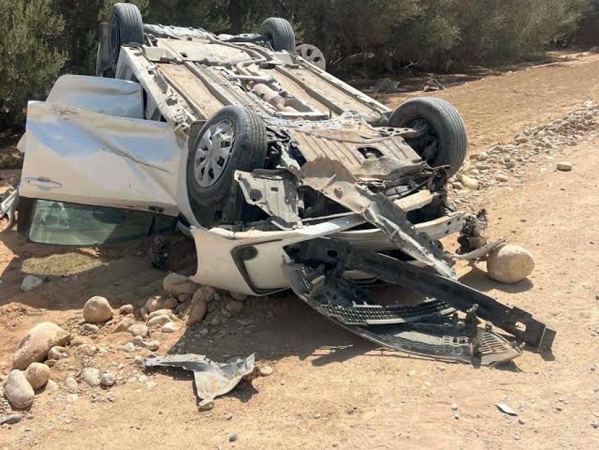 سوق أهراس:   وفاة شخصين في انحراف وانقلاب سيارة