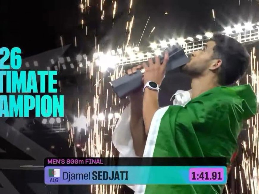 بطولة "ألتيميت تشامبيونشيب 2026": سجاتي يتوج بالميدالية الذهبية في سباق 800 متر