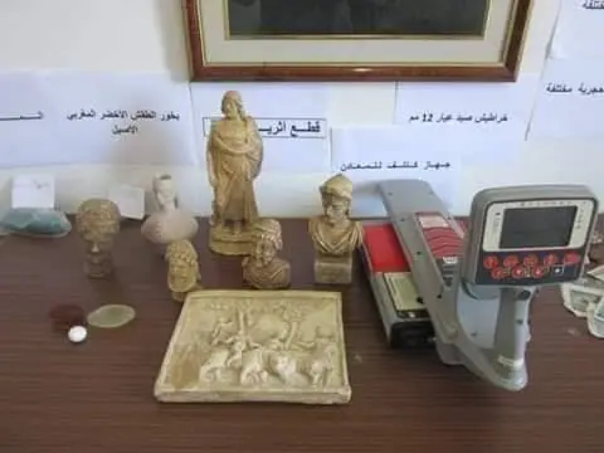 تفكيك شبكة للتنقيب عن الآثار وحجز جهاز للكشف عن المعادن بخنشلة 