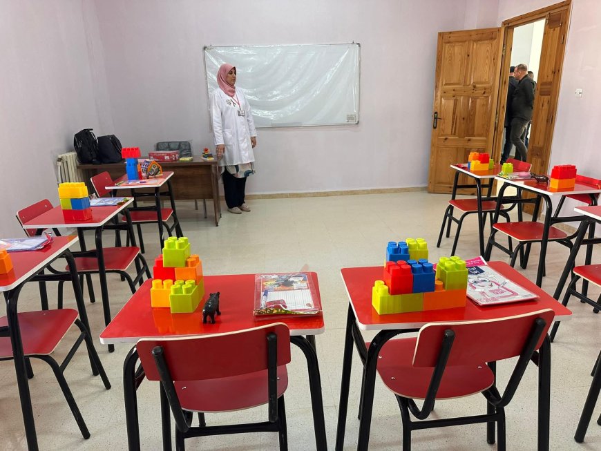 افتتاح قسم خاص للأطفال المصابين بطيف التوحد بتيزي وزو