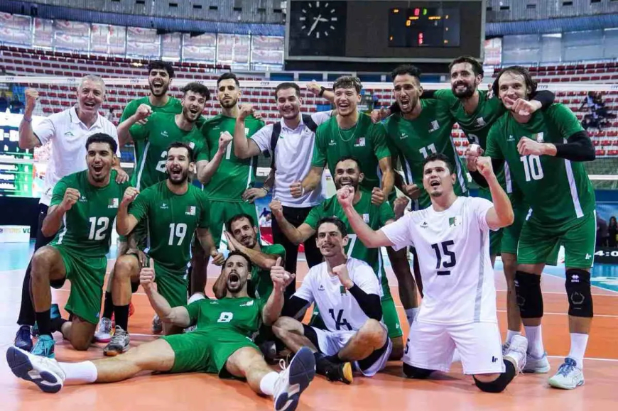 الكرة الطائرة : الجزائر تتأهل إلي بطولة العالم 2027