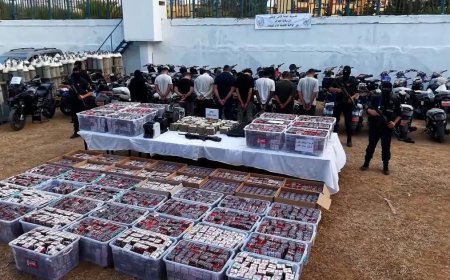 الجزائر العاصمة: ضبط قرابة مليوني قرص مهلوس واسترجاع 636 دراجة نارية محصلة من تبييض الأموال