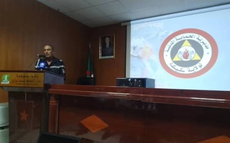 يوم إعلامي لتعزيز الجاهزية والوقاية من مخاطر الفيضانات بسكيكدة 