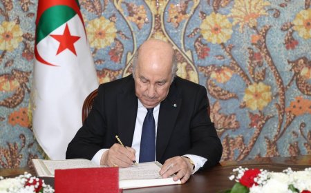 رئيس الجمهورية يوقع مرسوما رئاسيا يتضمن العفو عن 5539 محبوسا بمناسبة الذكرى الـ72 لاندلاع ثورة أول نوفمبر المجيدة