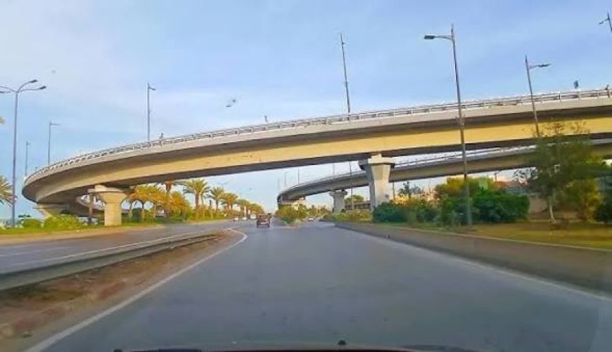 غلق  مؤقت  بمحور سيدي إبراهيم  لتسريع  وتيرة إنجاز  الممر  العلوي 