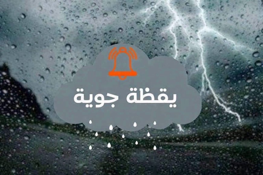 أمطار ورعود على هده الولايات