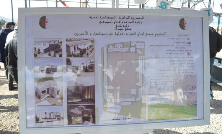 مصنع الباراسيتامول بباتنة يدخل حيز الإنتاج خلال تسعة أشهر 